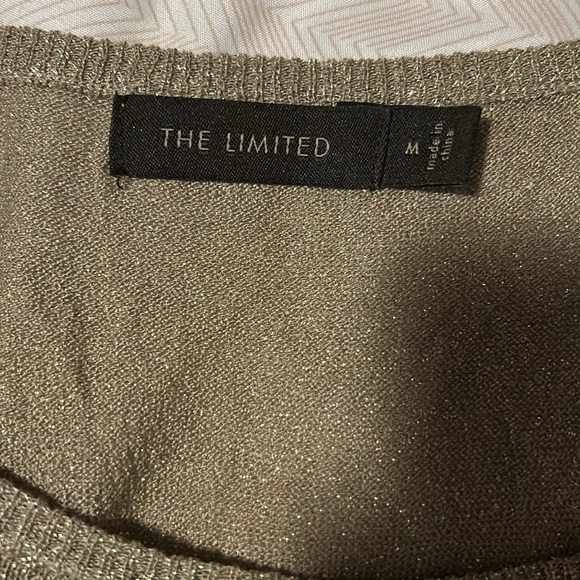 The Limited Gold Sparkly Blouse - Medium - Picture 4 of 5